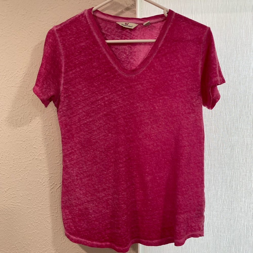Vineyard Vines Women’s Pink Dyed Top